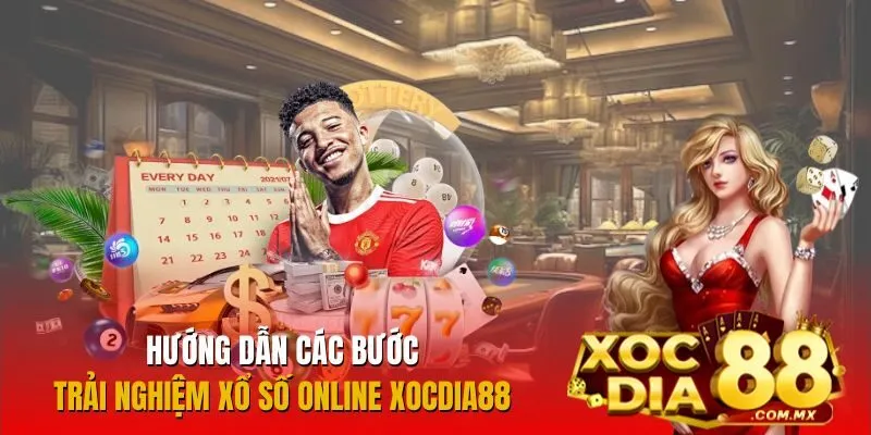Chi tiết cách tham gia xổ số online Xocdia88